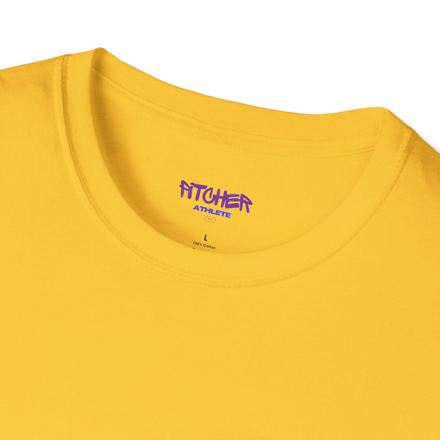 "Pitcher Athlete" Unisex Softstyle T-Shirt