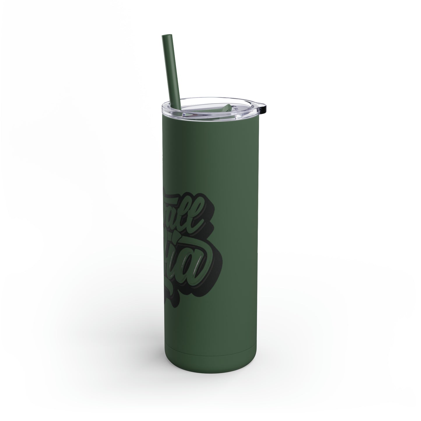 Softball Mafia Skinny Matte Tumbler, 20oz