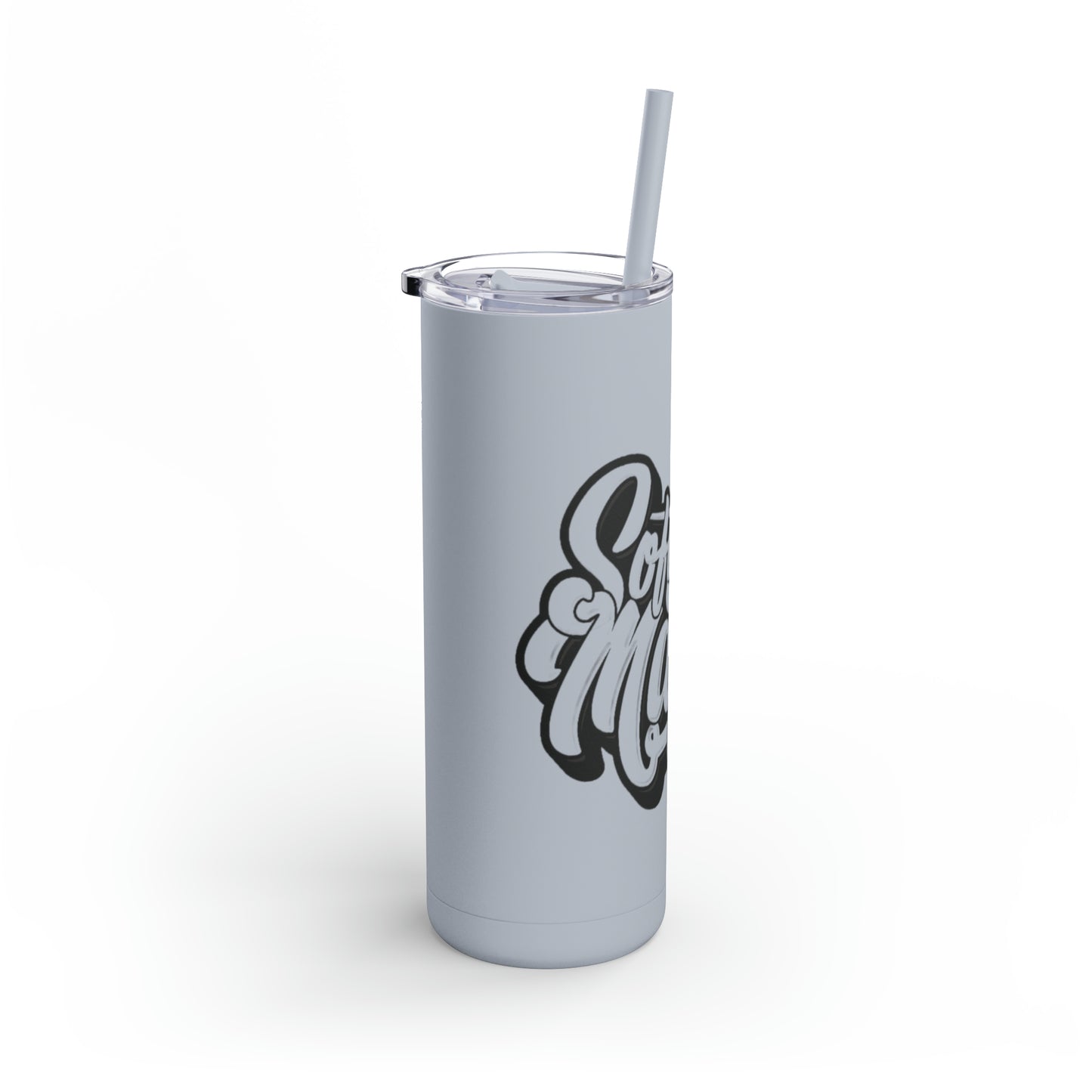 Softball Mafia Skinny Matte Tumbler, 20oz