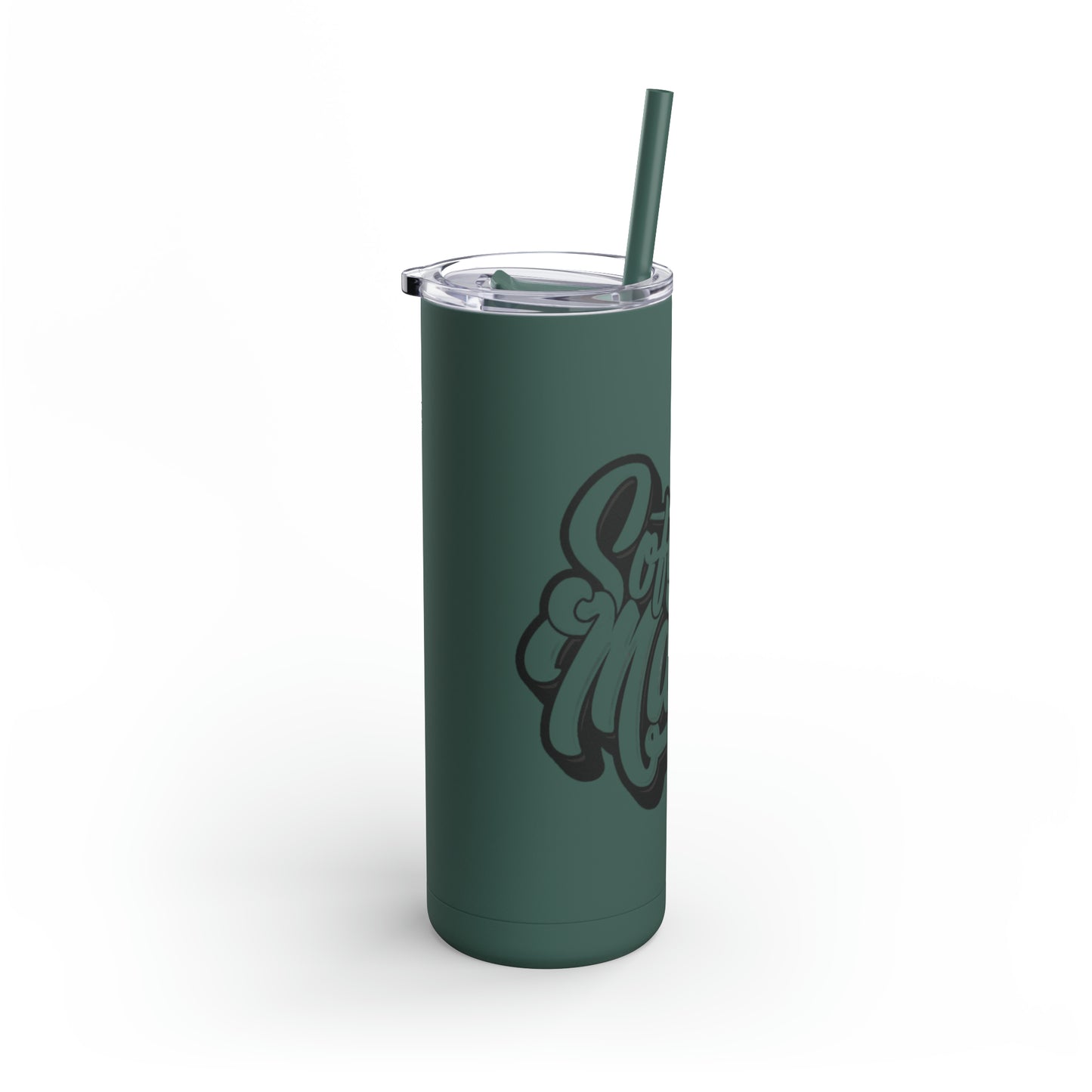 Softball Mafia Skinny Matte Tumbler, 20oz