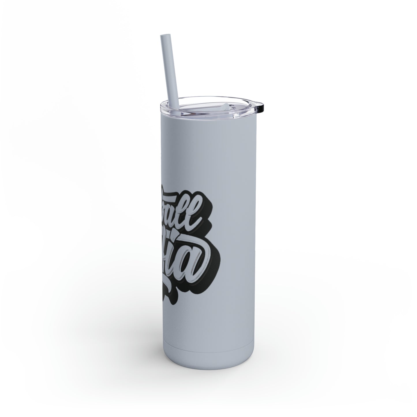 Softball Mafia Skinny Matte Tumbler, 20oz