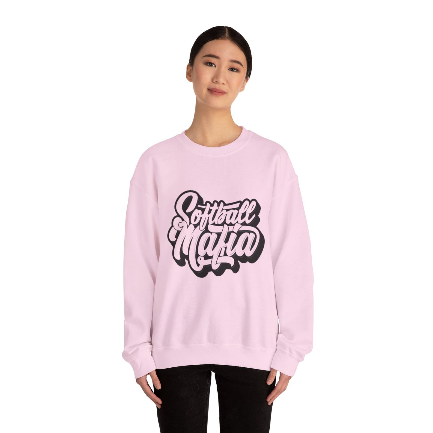 Softball Mafia Crewneck Sweatshirt Unisex