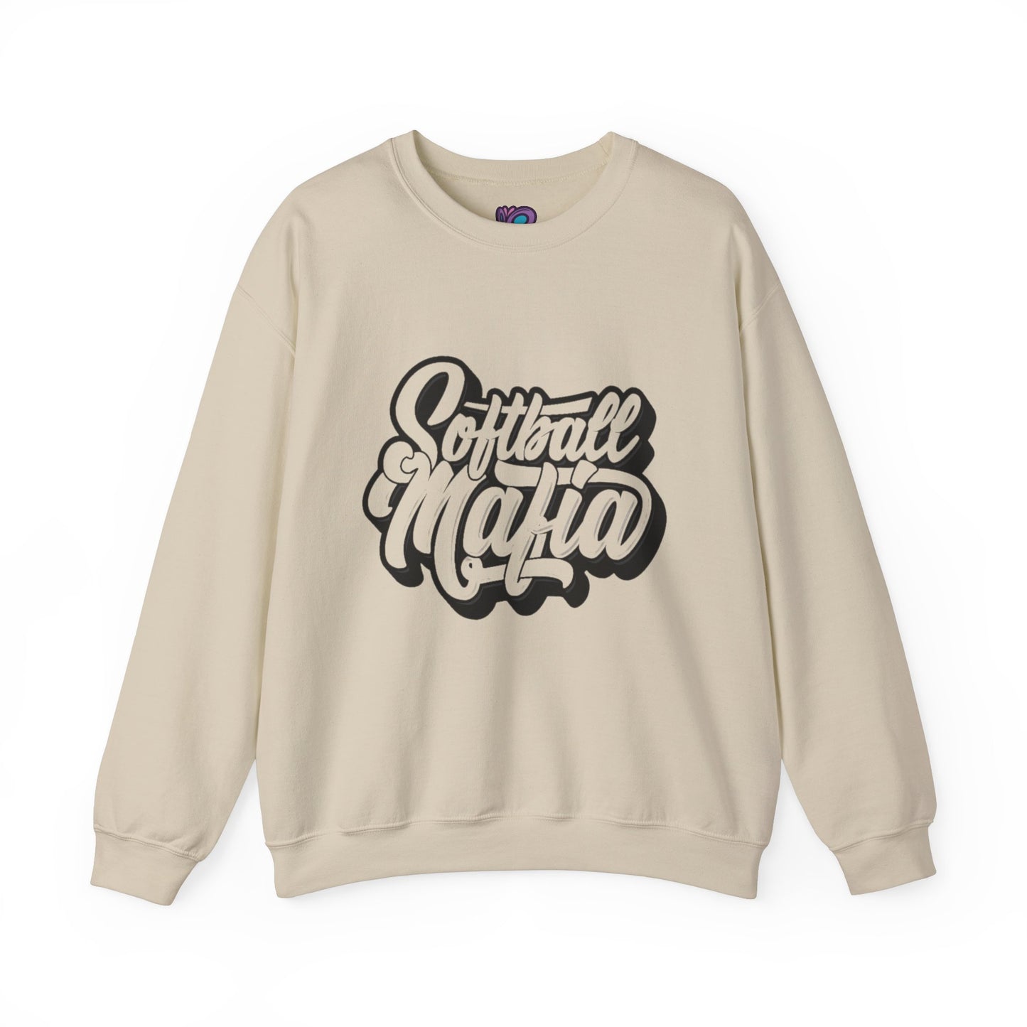 Softball Mafia Crewneck Sweatshirt Unisex