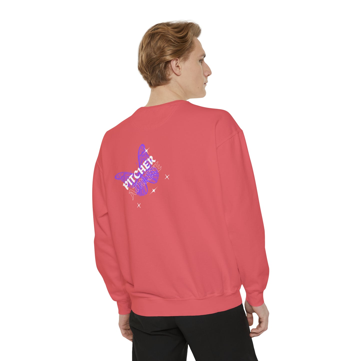 "No Po" Unisex Garment-Dyed Sweatshirt