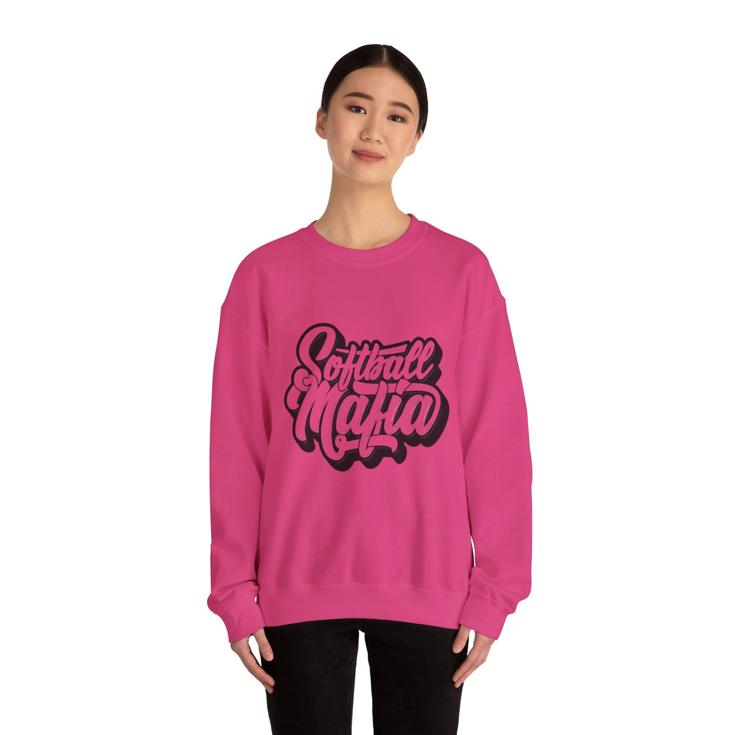 Softball Mafia Crewneck Sweatshirt Unisex