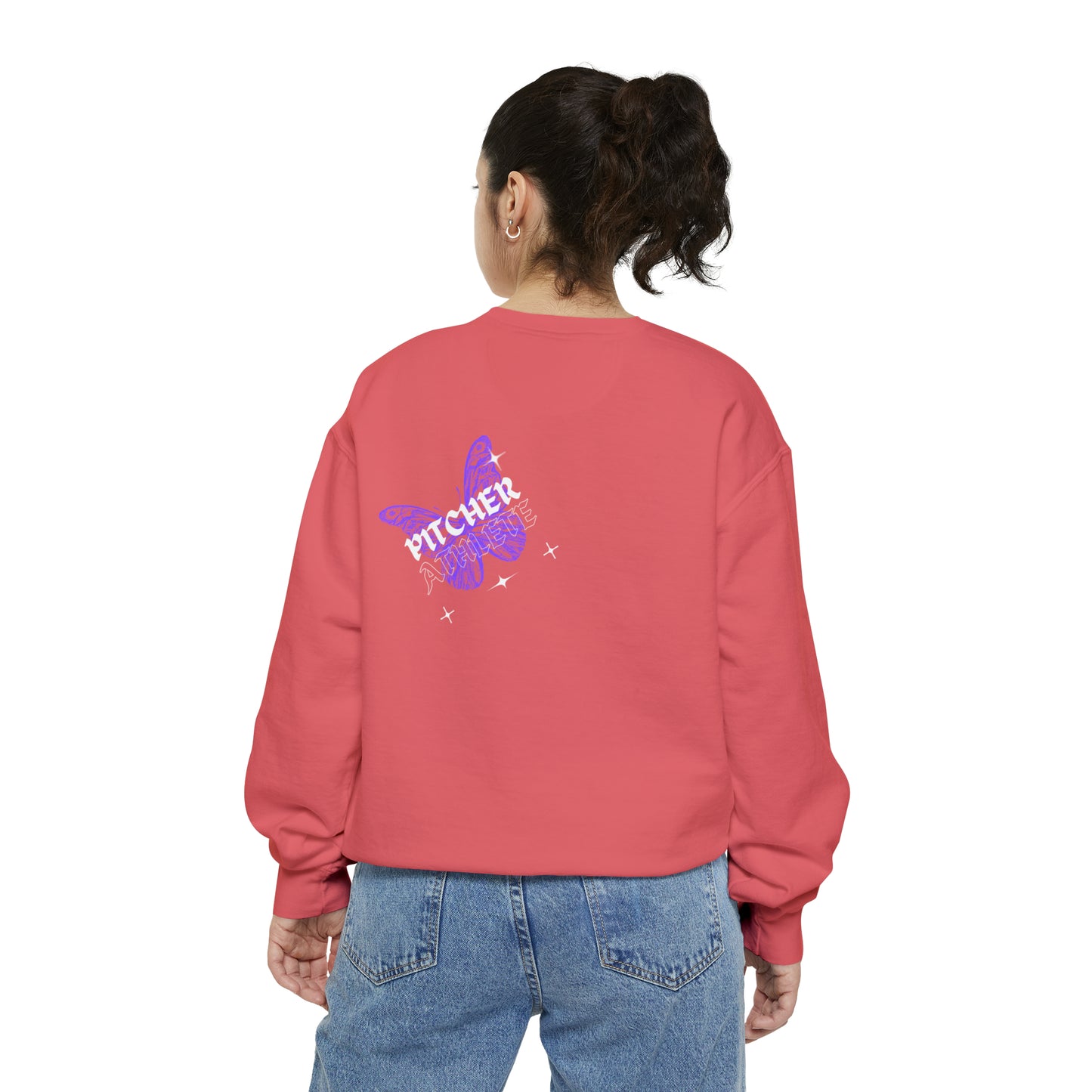 "No Po" Unisex Garment-Dyed Sweatshirt