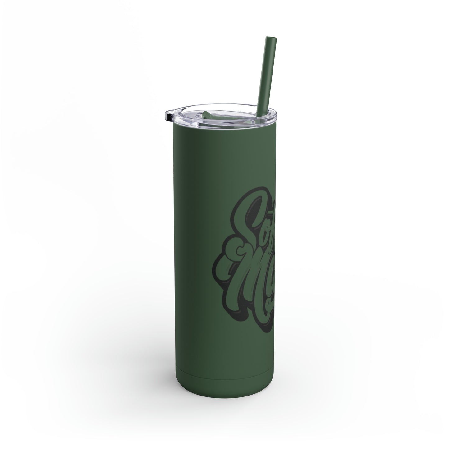 Softball Mafia Skinny Matte Tumbler, 20oz