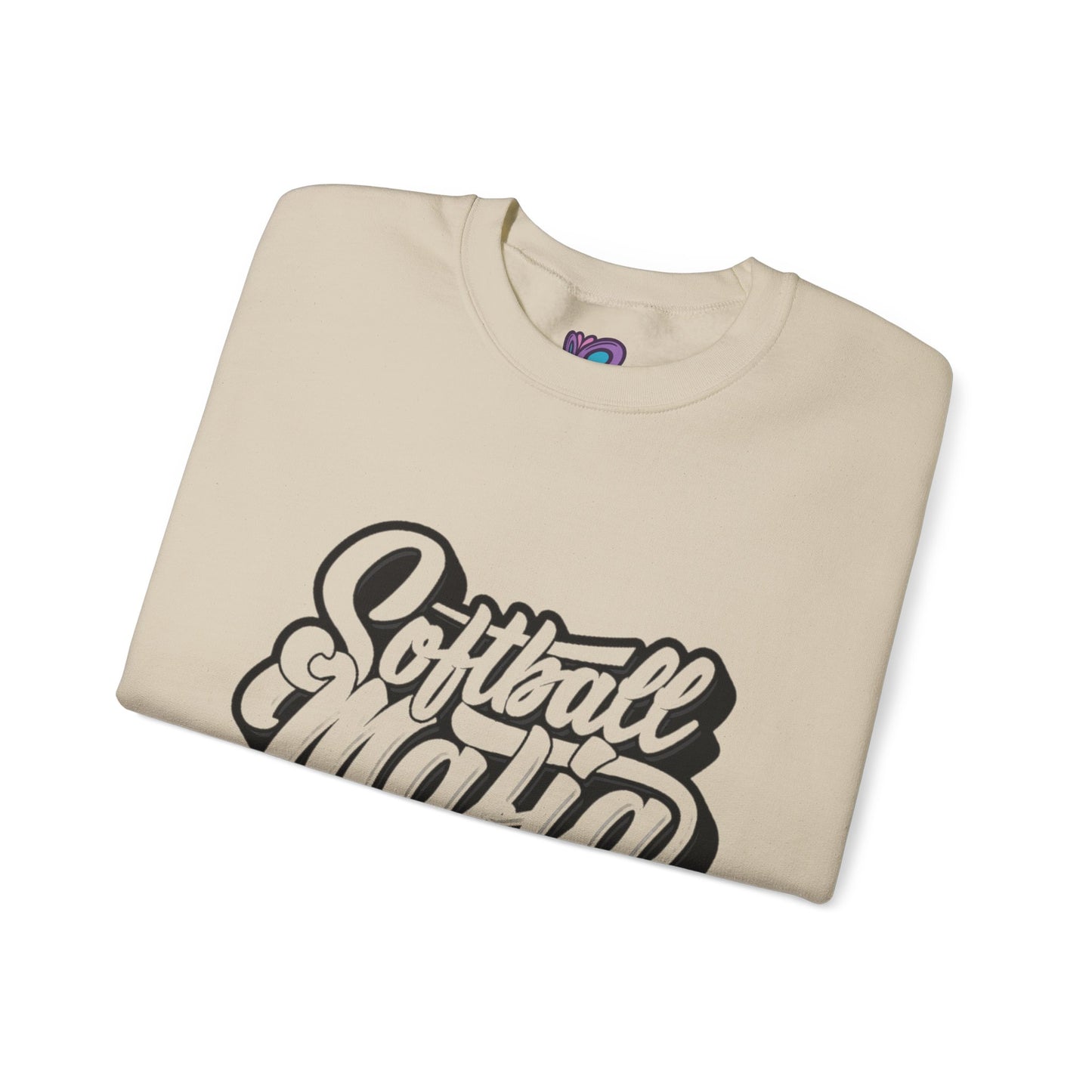 Softball Mafia Crewneck Sweatshirt Unisex