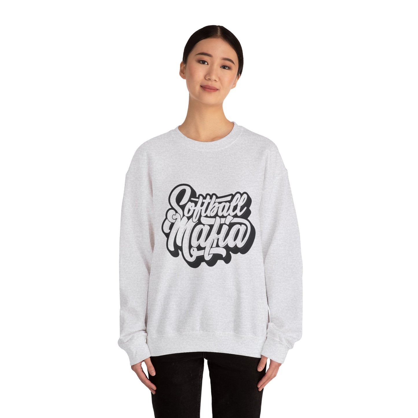 Softball Mafia Crewneck Sweatshirt Unisex
