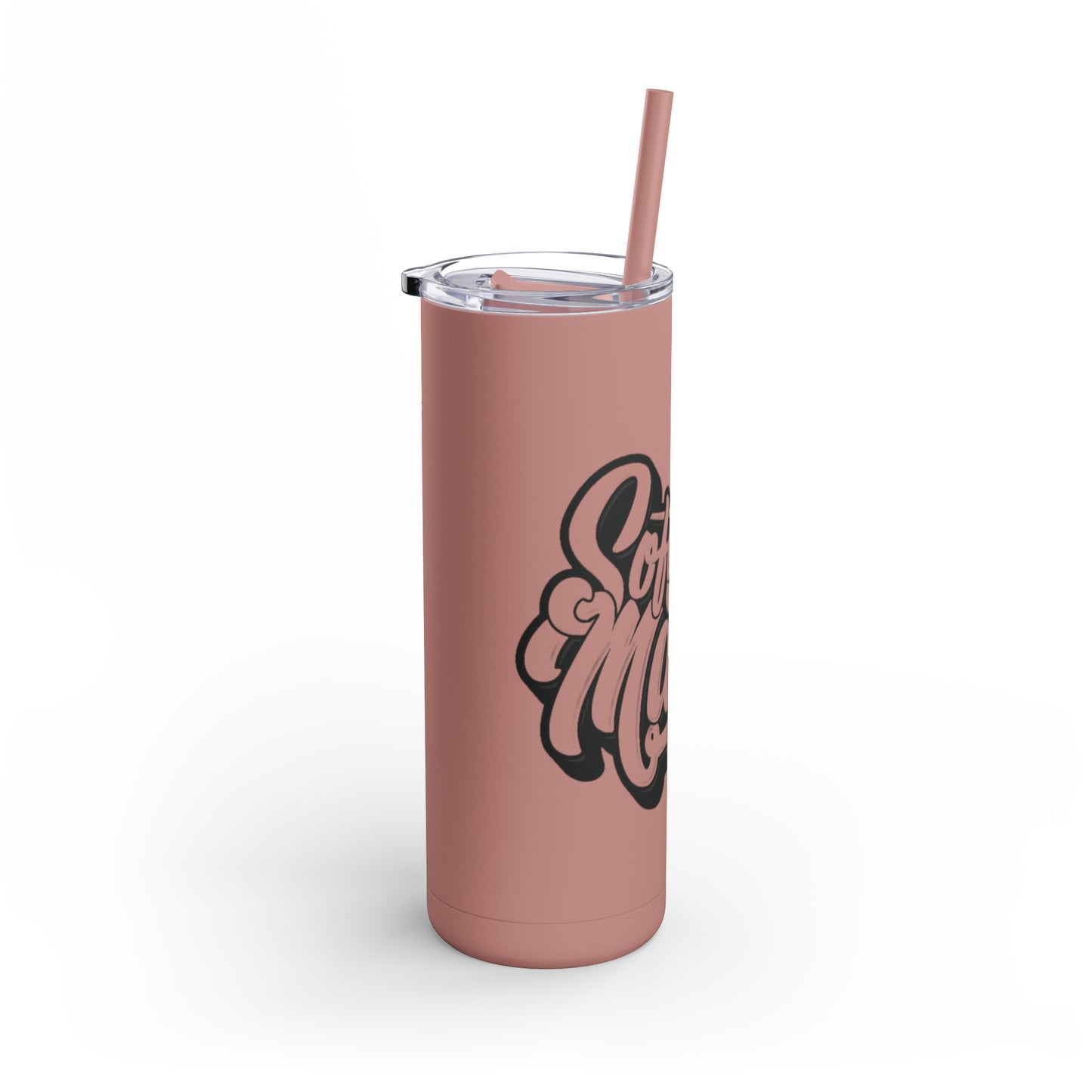 Softball Mafia Skinny Matte Tumbler, 20oz