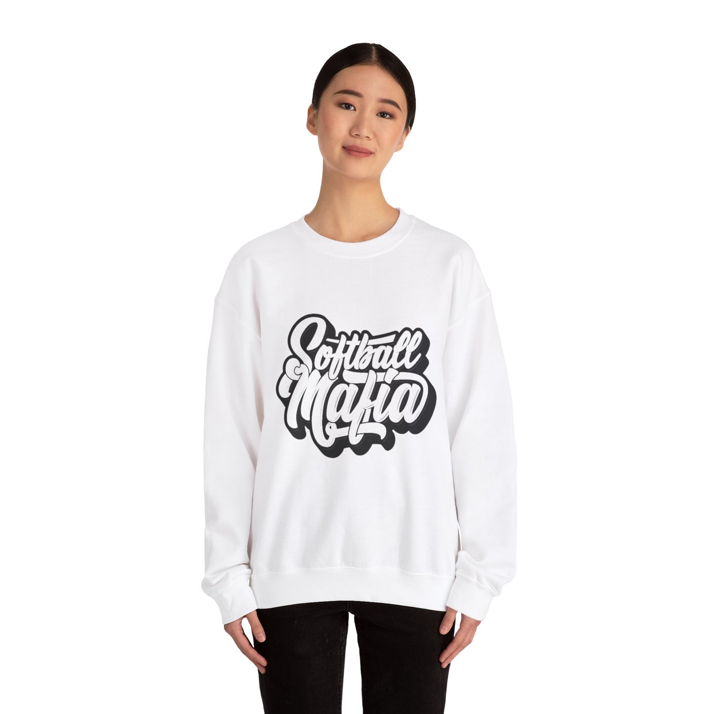 Softball Mafia Crewneck Sweatshirt Unisex