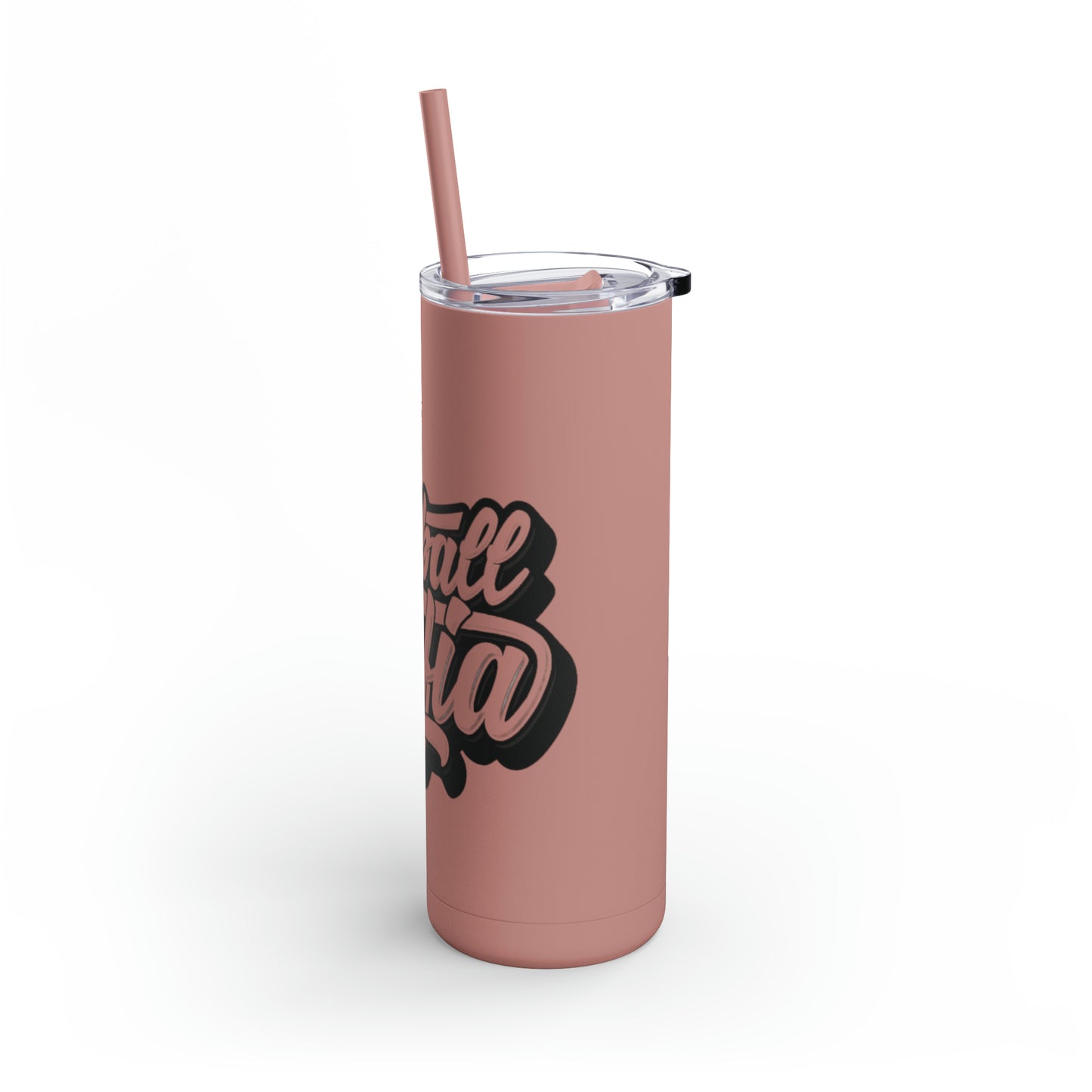 Softball Mafia Skinny Matte Tumbler, 20oz