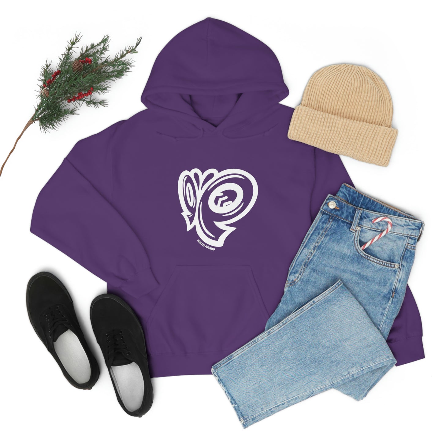 Unisex Paisley Butterfly Heavy Blend™ Hooded Sweatshirt