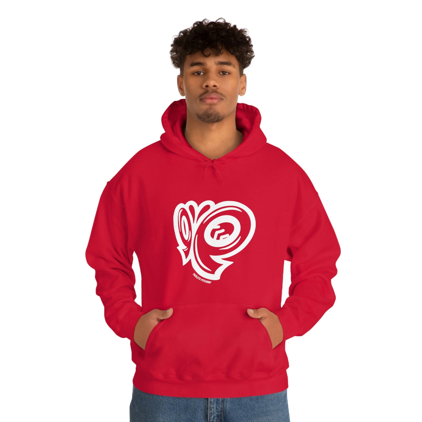Unisex Paisley Butterfly Heavy Blend™ Hooded Sweatshirt