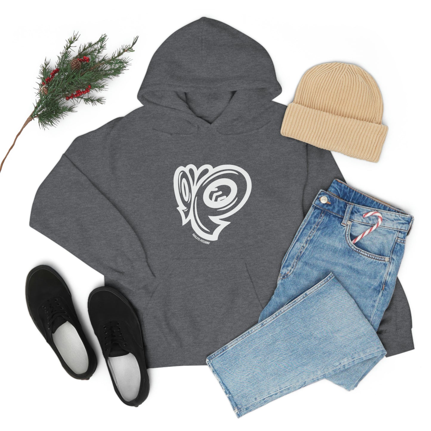 Unisex Paisley Butterfly Heavy Blend™ Hooded Sweatshirt