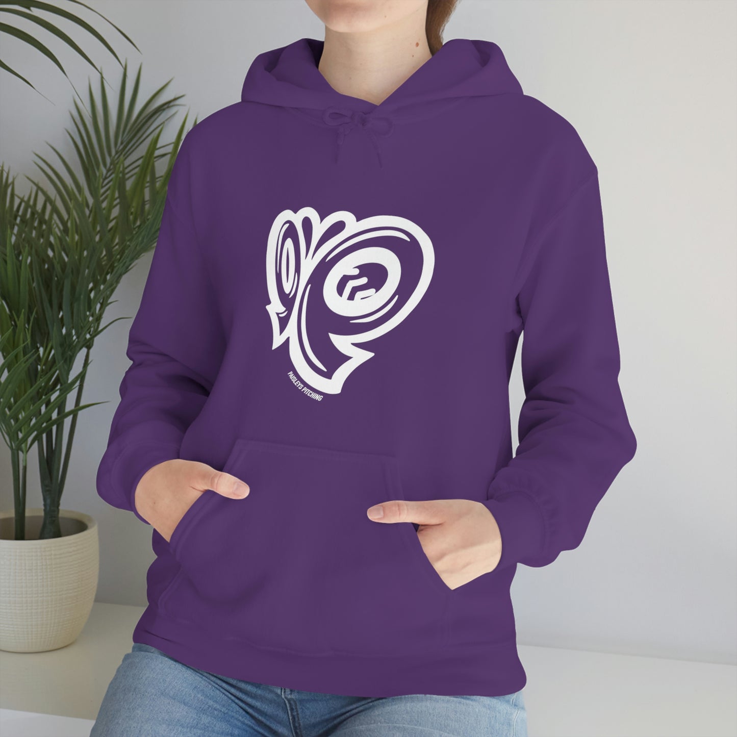Unisex Paisley Butterfly Heavy Blend™ Hooded Sweatshirt
