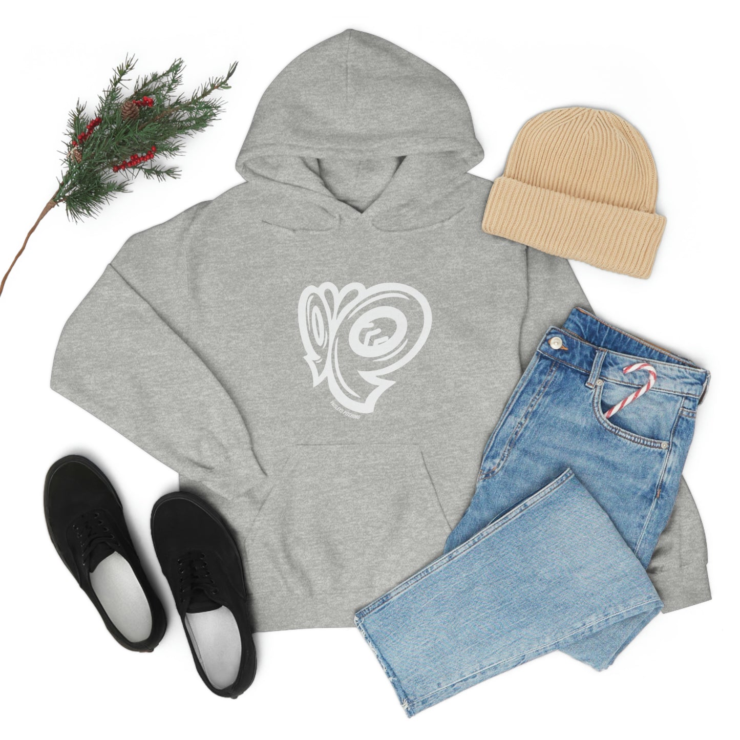 Unisex Paisley Butterfly Heavy Blend™ Hooded Sweatshirt