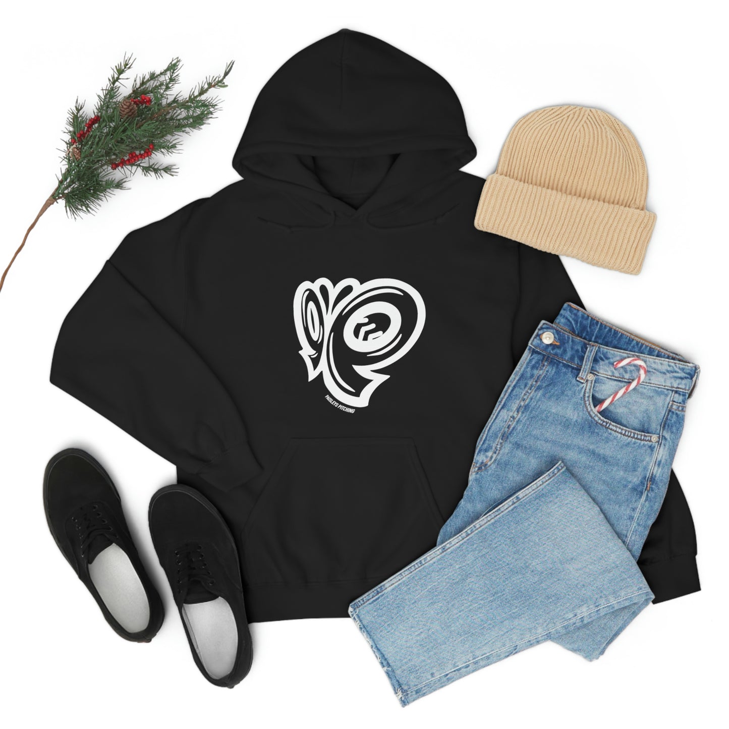 Unisex Paisley Butterfly Heavy Blend™ Hooded Sweatshirt