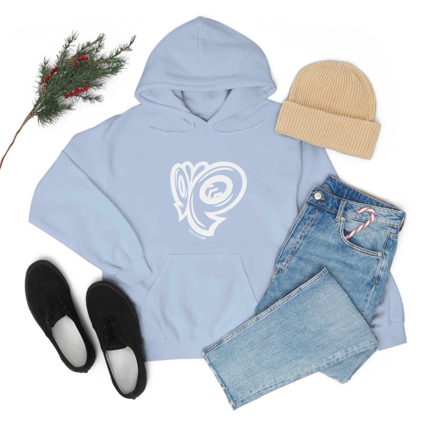 Unisex Paisley Butterfly Heavy Blend™ Hooded Sweatshirt