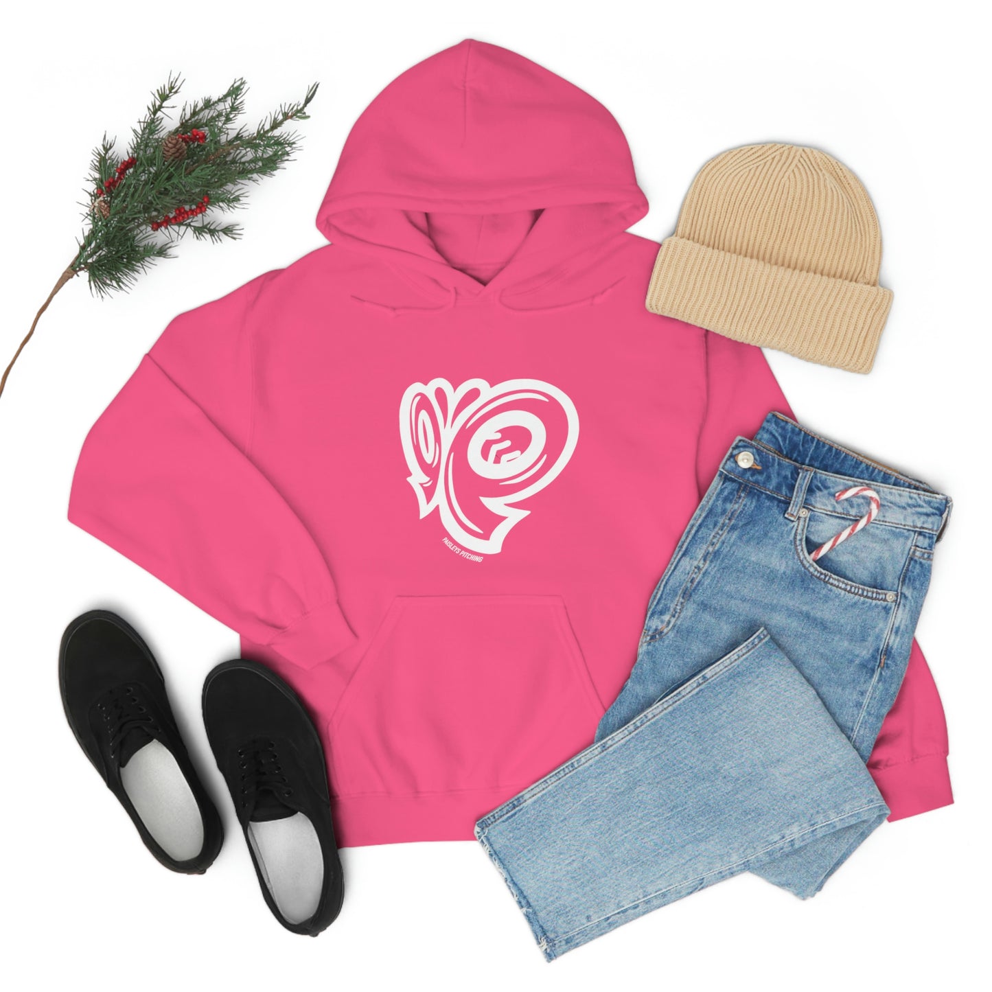 Unisex Paisley Butterfly Heavy Blend™ Hooded Sweatshirt