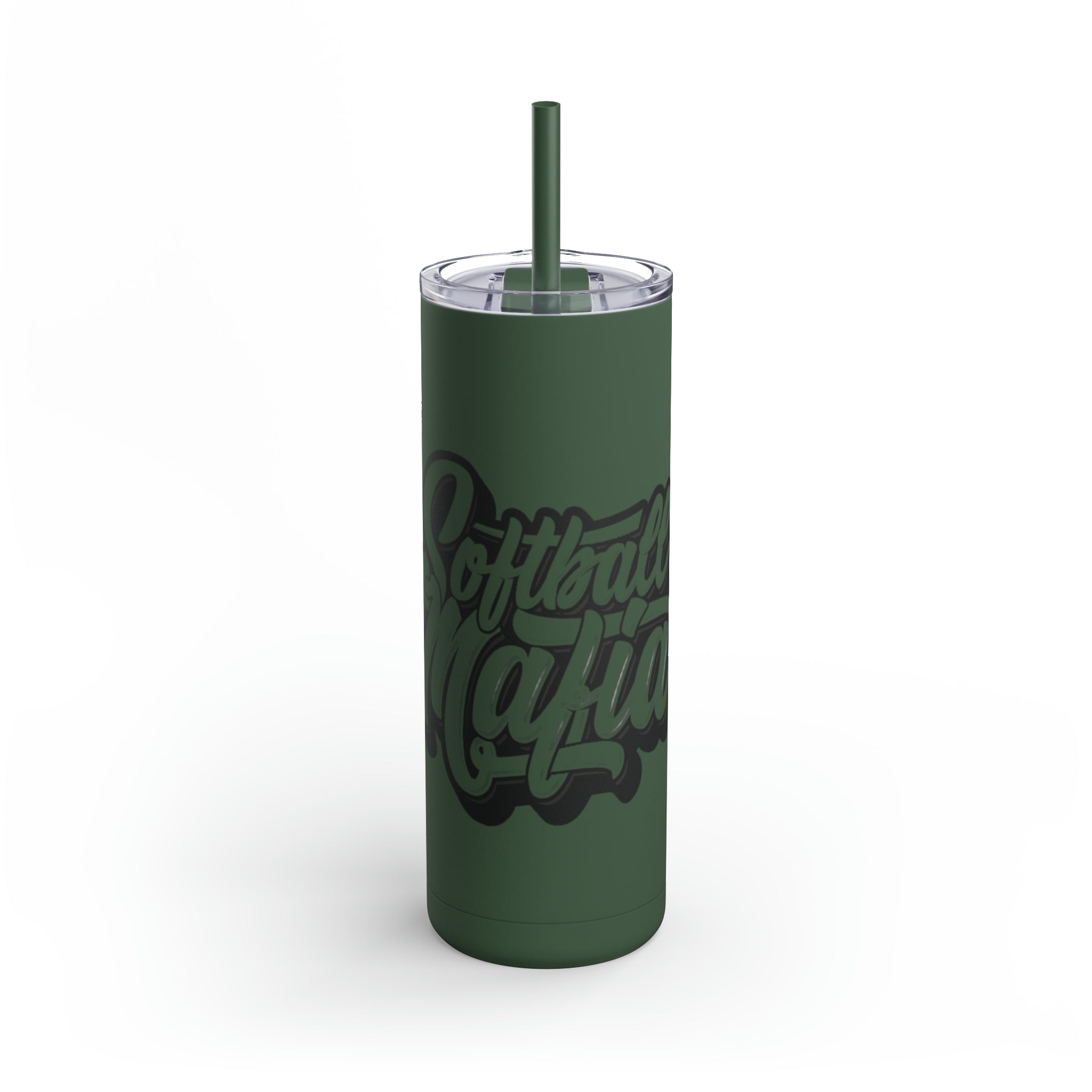 Softball Mafia Skinny Matte Tumbler, 20oz