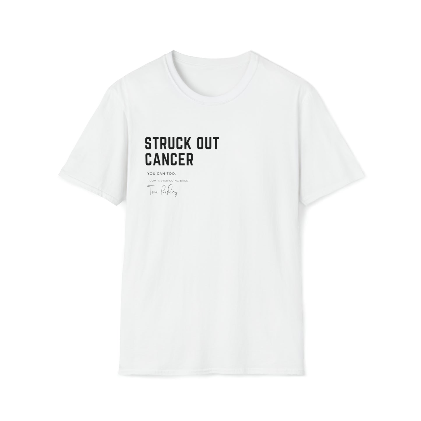 Struck Out Cancer Shirt UNISEX